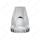 33mm x 2-3/4" Chrome Plastic Original Nut Covers - Thread-On