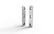 389 Watermelon Air Cleaner Light Bars, Front (15")