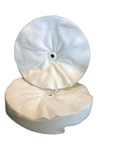 Evan's 10" 40 Ply Domet Flannel Center-Sewn Buffing Wheel