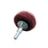 Mushroom Scuff Pad with Shank (3")