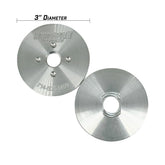 3" MINI Insertable Safety Flanges for 6" Mini Buffing Wheels