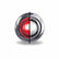 3/4″ Red Stop, Turn & Tail to White Back Up Round LED Light – 2 Diodes