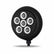 5″ Legacy Series Black LED Work Lamp with Sleek Housing – Spot Beam | 2000 Lumens
